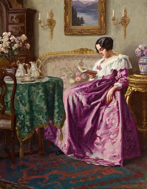 Карл Мария шустер (1871-1953) - австрийский художник. 05