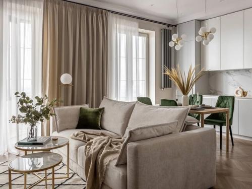 Современная классика в маленькой квартире (г. Самара. 01