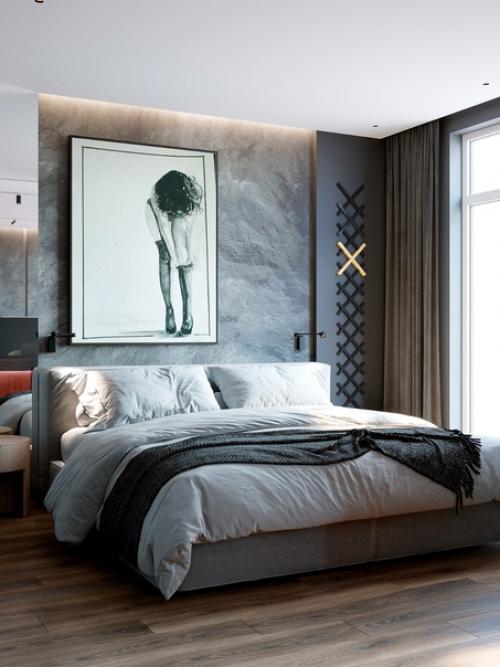 Функциональный минимализм в интерьере квартиры площадью 45 кв. 03