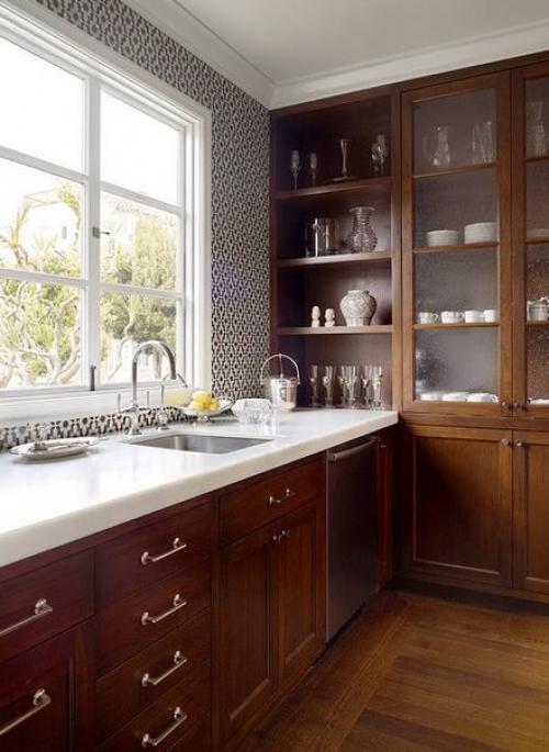 Буфет в интерьере. 01