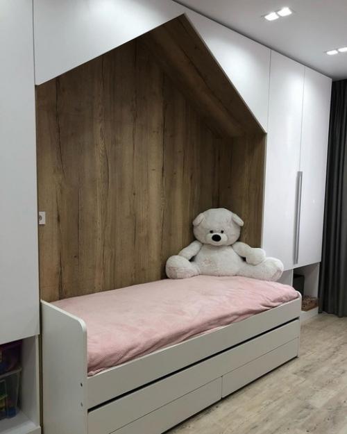 Детская комната в нейтральных тонах. 05