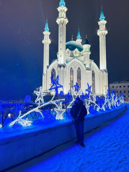 Мечеть кул - Шариф - главная соборная мечеть Татарстана, расположенная в казанском кремле. 01