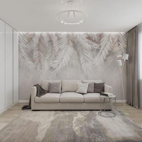 С рисунком на стене красивее, уютнее и теплее. 01