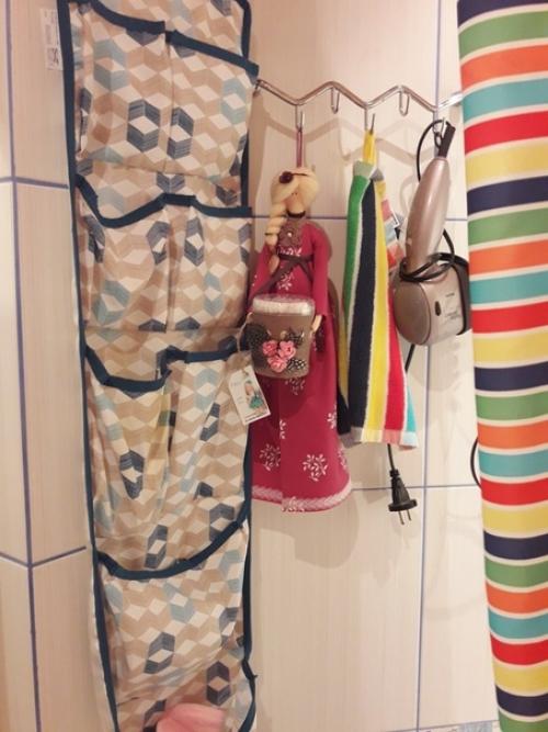 Феи красоты, куколки для хранения ватных дисков и палочек в интерьерах хозяек. 02