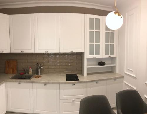 Фото реализации квартиры в Москве по проекту студии А + Б. 03