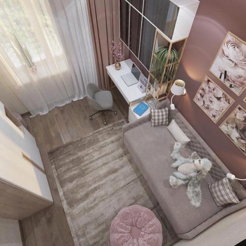 Проект детской для девочки - подростка. 02