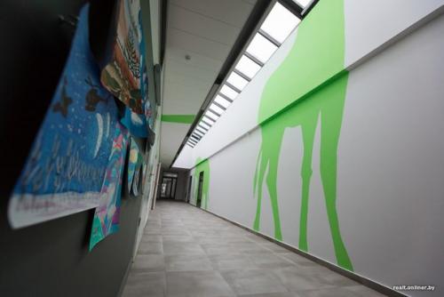 Семиметровый жираф, Горка между этажами и двухуровневые группы. 06