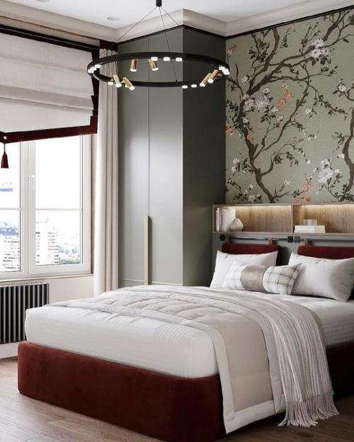 Интерьер небольшой однокомнатной квартиры. 03