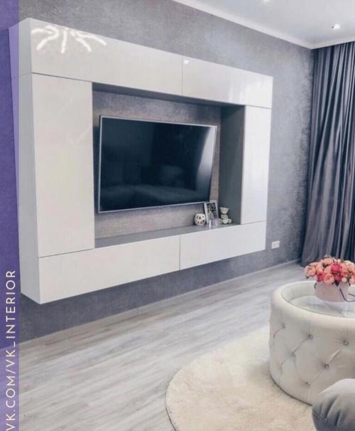 Современный интерьер. Выполненный в едином стиле. 01