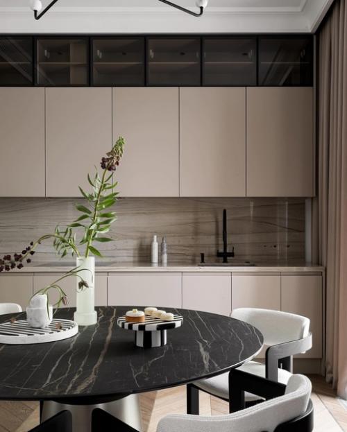 Дизайн проект кухни - гостиной. 02