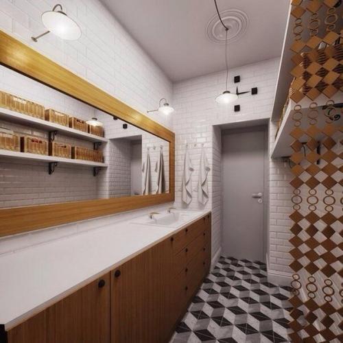 Цвет дерева в интерьере, нейтральные оттенки серого и ровные стены, в этой обстановке вам будет комфортно, тут чувствуется простор и воздух. 02