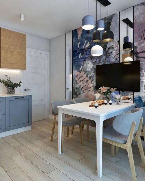 Современный стиль вобрал в себя черты минимализма, модерна, лофта и других направлений. 03