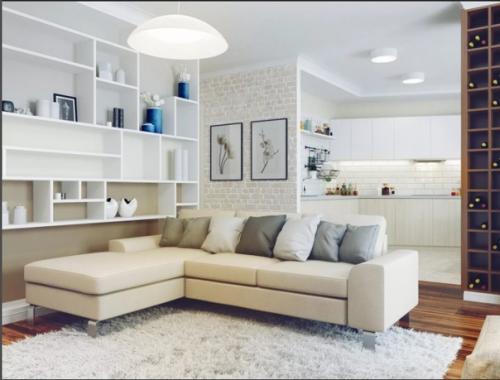 Интерьер заиграет новыми гранями, когда в небольшой, но уютной гостиной появится многофункциональная мебель. 01