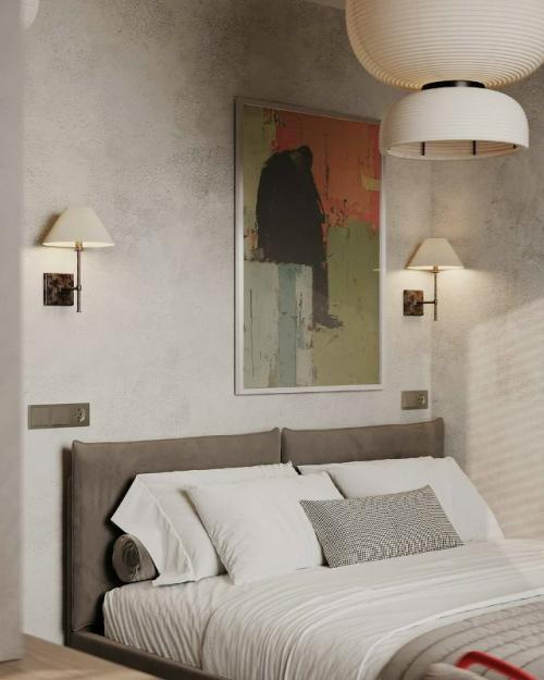 Квартира площадью 27, 5 квадратных метров выполнена в индустриальном стиле с лёгкими восточными нотками. 06