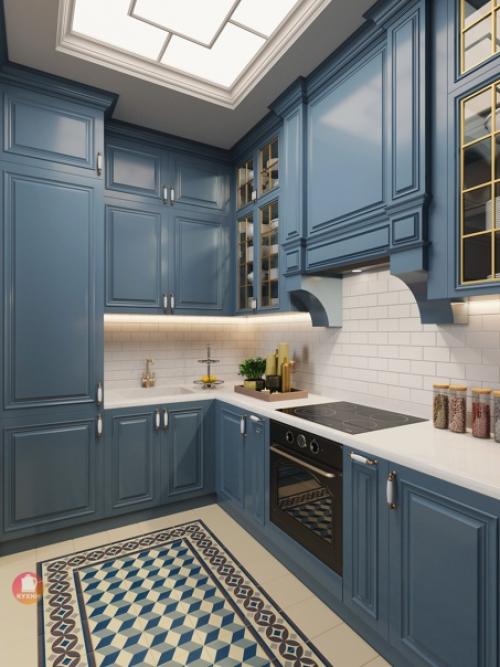 Красивый интерьер в современном классическом стиле. 03