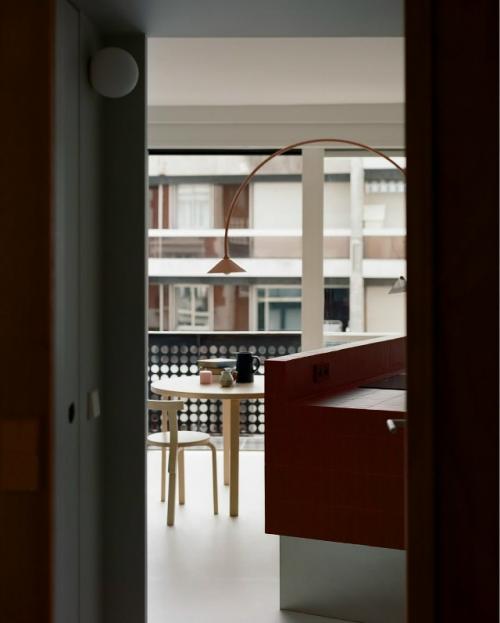 Реализованный интерьер квартиры, площадью 58 кв. 01