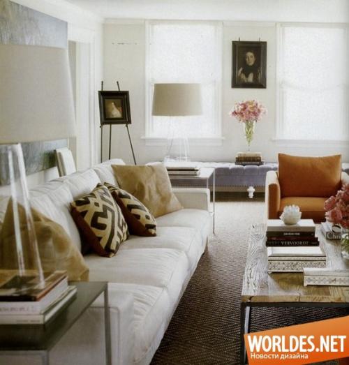 * Идеи для ремонта и строительства: яркие и красивые гостиные комнаты *. 04