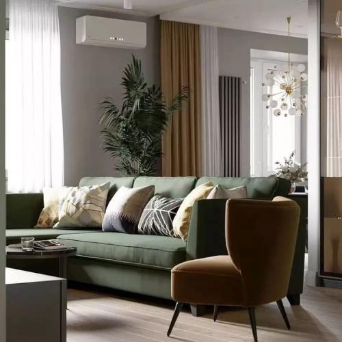 Одним из ключевых моментов, определяющих внешний вид помещения, является фактурное решение. 05