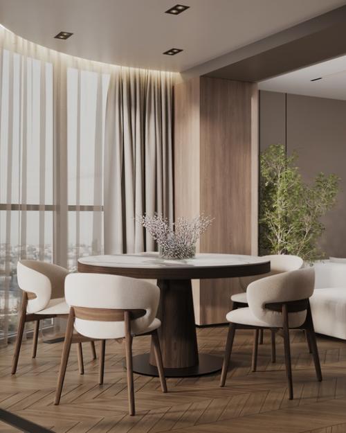 Дизайн - проект квартиры 92 кв. 02