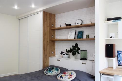 Вот так обыграли спальню. 03