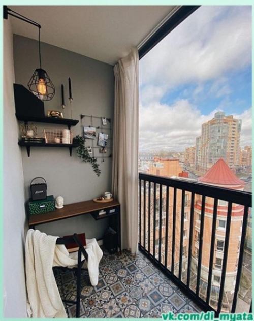 Идеальный балкончик. Красивый и уютный. 01