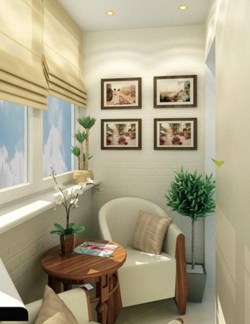 Атмосфера спокойствия.  Дизайн - проект двухкомнатной квартиры 61 кв. 02