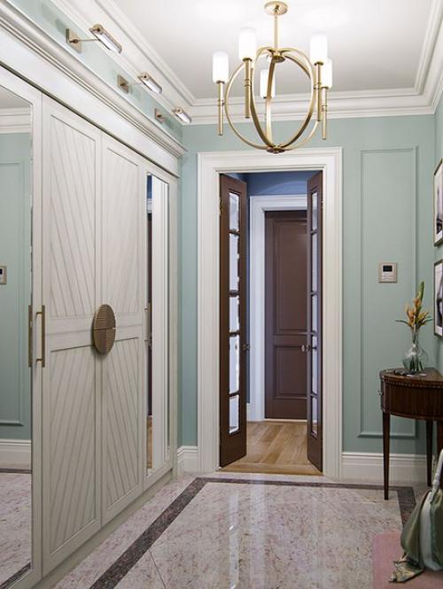 Лаконичный контраст.  Интерьер квартиры 138, 6 кв. 01