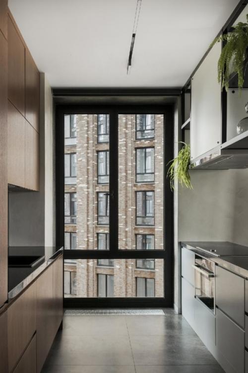 Лаконичная квартира 80 м для отца и сына в Москве. 02