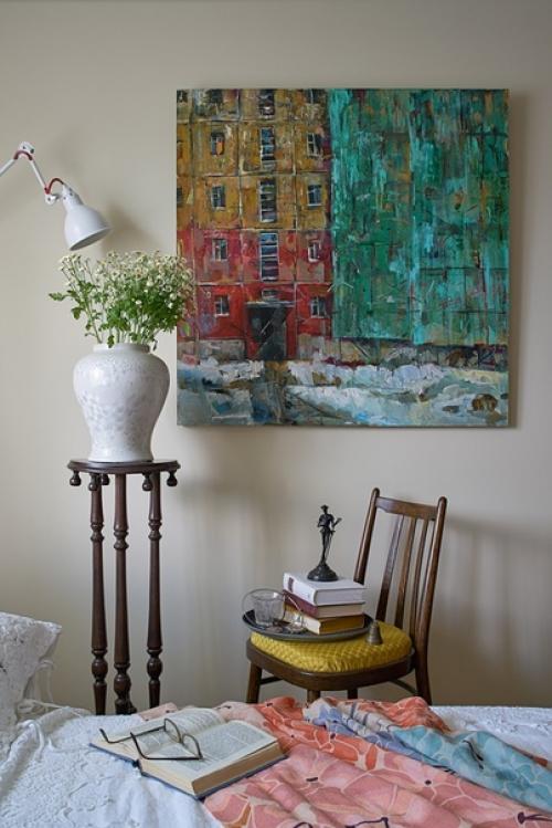 Двухкомнатная хрущевка в современном советском стиле! 03