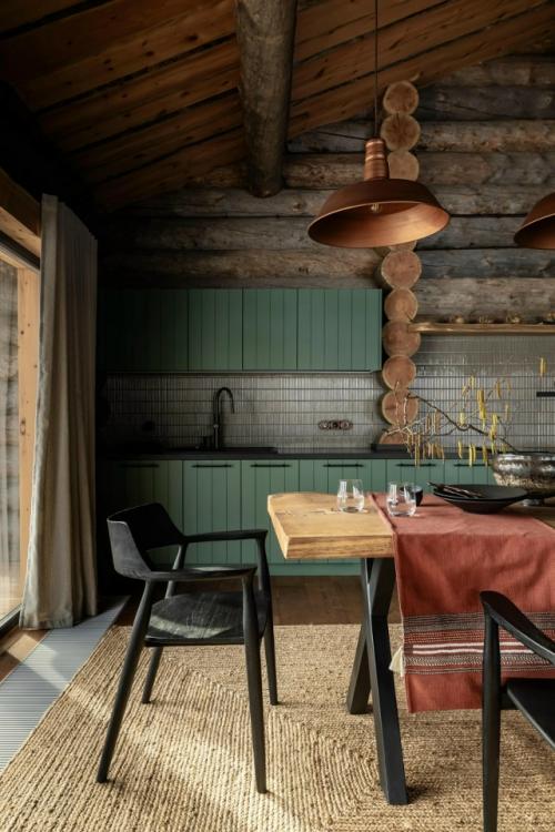 Какой же красивый банный дом из серебристой сосны кело! 02