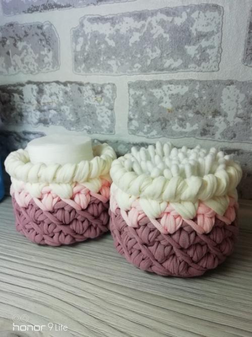 Замечательные интерьерные корзины. 07