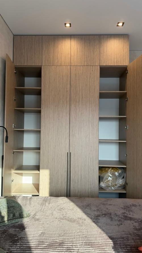 Спальня по индивидуальному проекту в прусово: от визуализации до воплощения с точностью 100%. 02