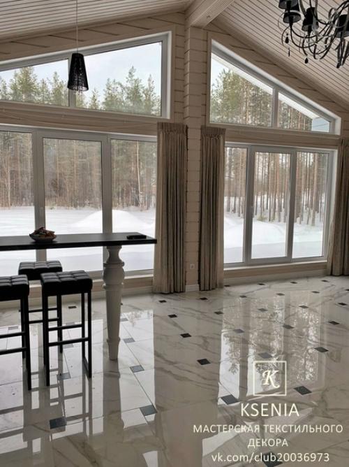 Еще один удаленный заказ (г. Сегежа) тут даже история не про шторы, а про красоту, эстетику и отменный вкус хозяев. 01