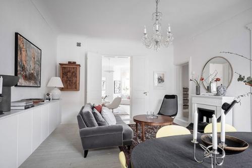 Один из секретов скандинавских интерьеров - нейтральная база и максимум вариантов преображения пространство с помощью деталей. 04