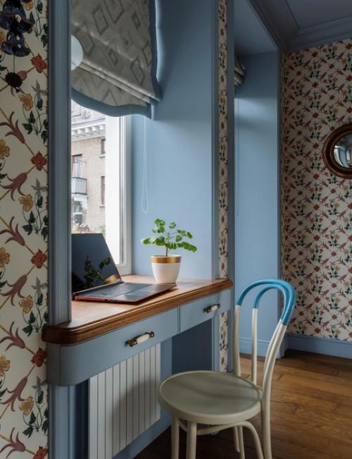 Интерьер квартиры для мамы с дочкой (43 кв. 05