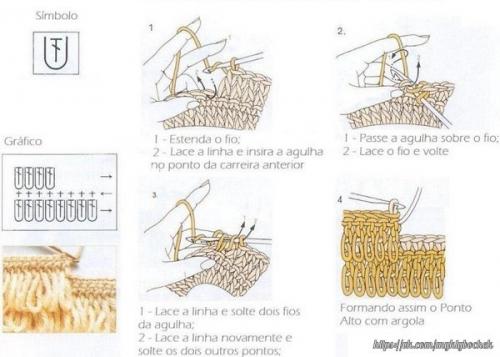 Вязание ковра крючком. 02