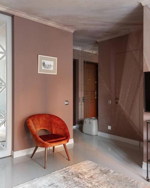 Перепланировка хрущёвки в квартиру - студию с элементами эклектики. 03