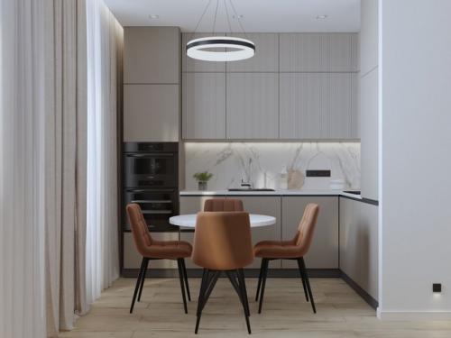 Кухня - гостиная площадью 14. 01