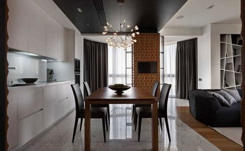 Роскошный киевский пентхаус в серых тонах. 07 Роскошный киевский пентхаус в серых тонах. 07