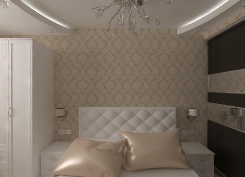 Решили с мужем сделать ремонт в спальне по такому проекту. 03