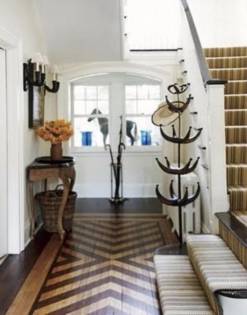 Необычные расписные деревянные полы. 01