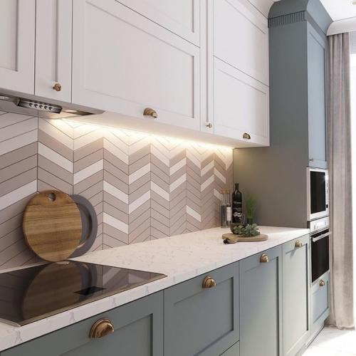 Шикарный проект кухни, но вот какой вариант с оттенками лучше? 02