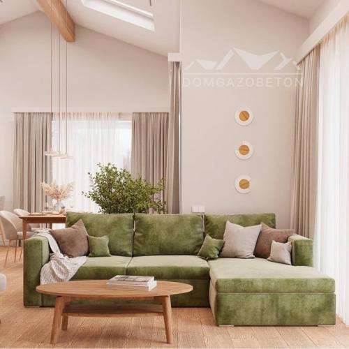 Популярный проект одноэтажного дома. 07