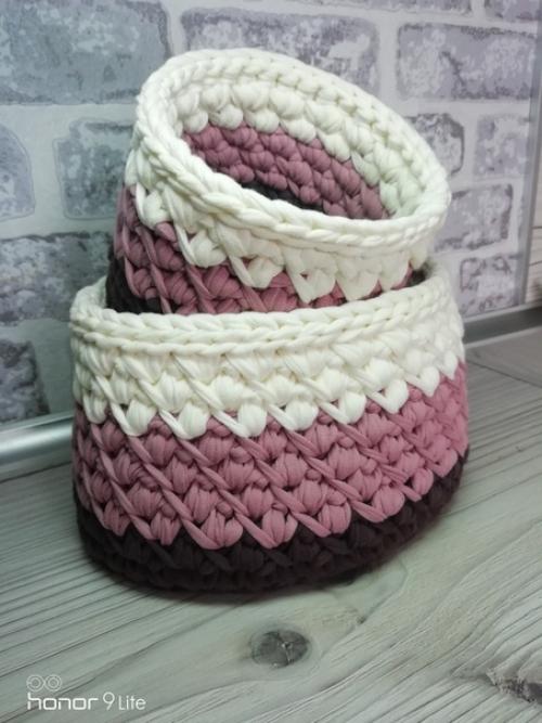 Замечательные интерьерные корзины. 08