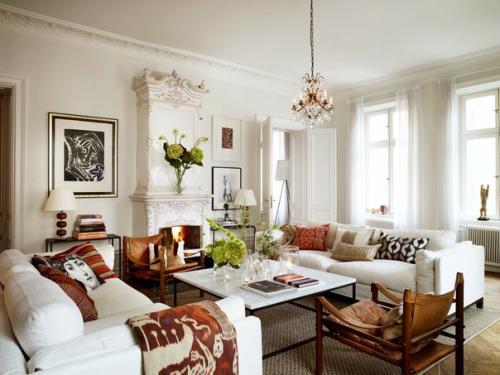 Белый - самый освежающий цвет в дизайне интерьера.