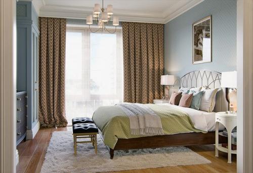 Лаконичный контраст.  Интерьер квартиры 138, 6 кв. 03