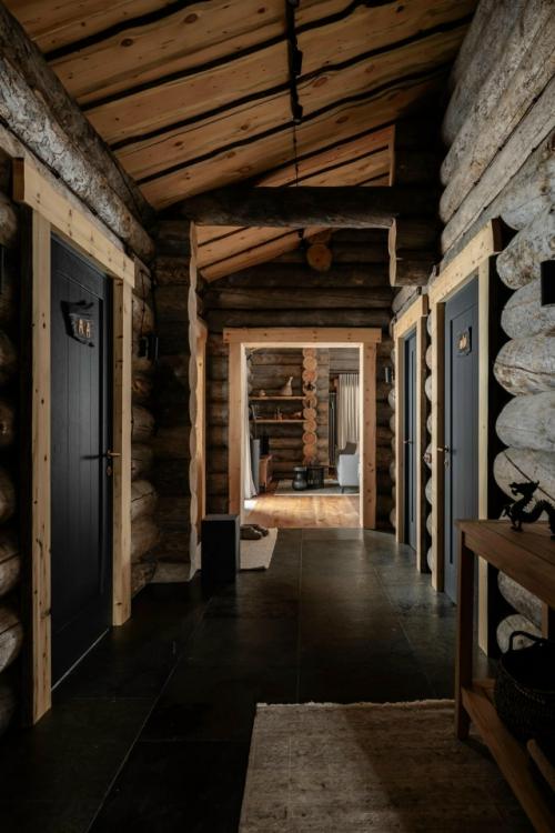 Какой же красивый банный дом из серебристой сосны кело! 08