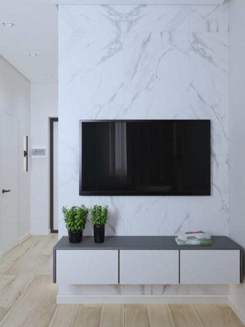 Кухня - гостиная площадью 14. 04