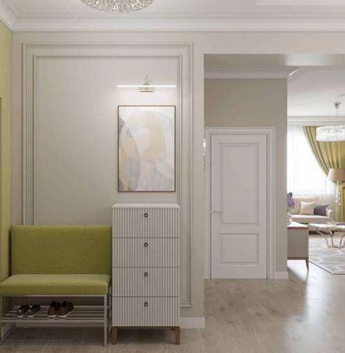 Проект 2 хкомнатной квартиры в стиле современная классика. 08