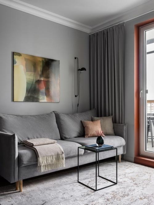 Интерьер 1-комнатной квартиры 31, 7 кв. 01